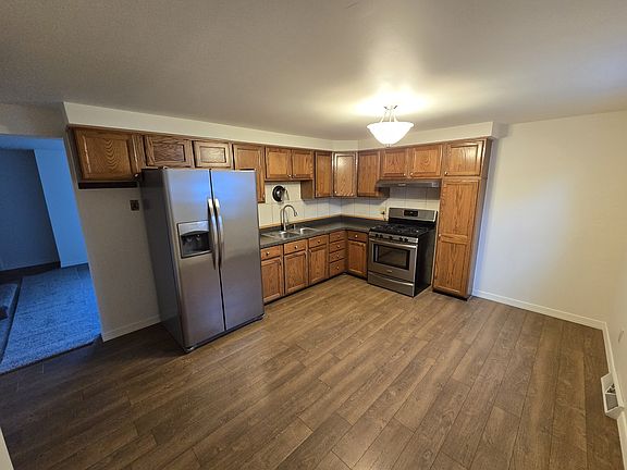 Kitchen and Appliances view from Rear Entrance