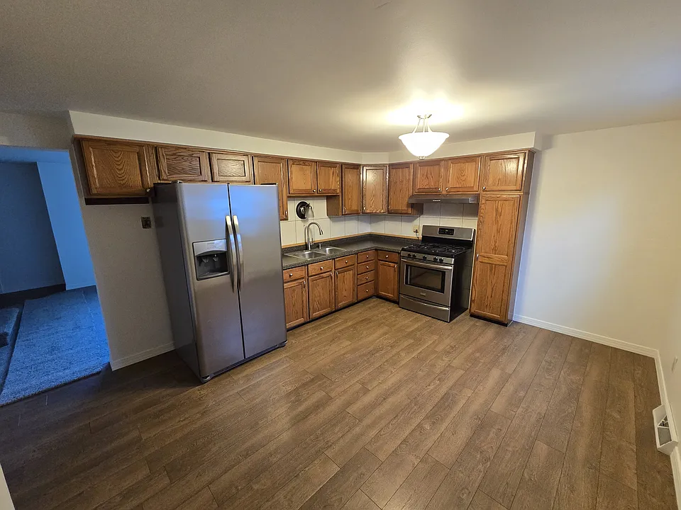 Kitchen and Appliances view from Rear Entrance
