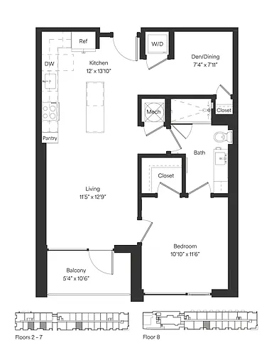 Floor plan B1