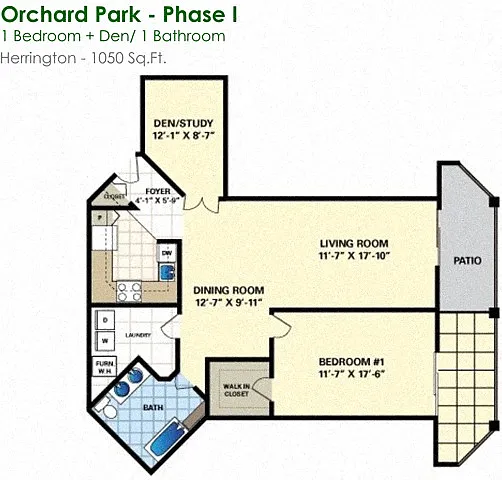 Floor plan Herrington (1/1)