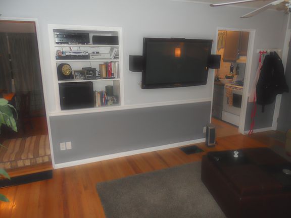 great build-ins and TV mount