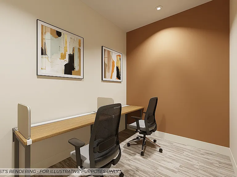 Private co-working room