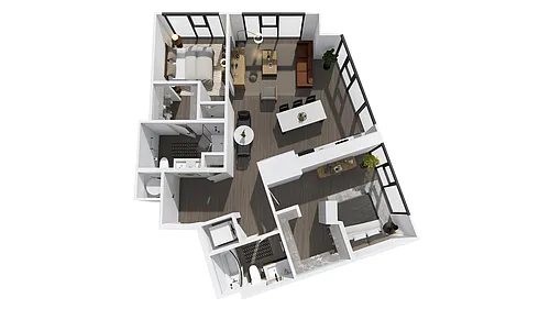 Floor plan B8