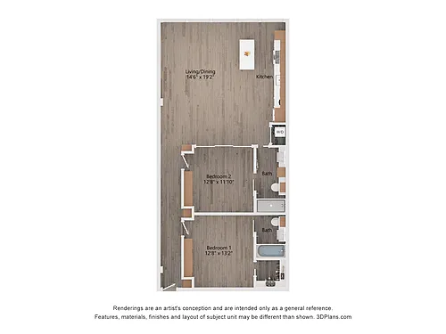 Floor plan B7