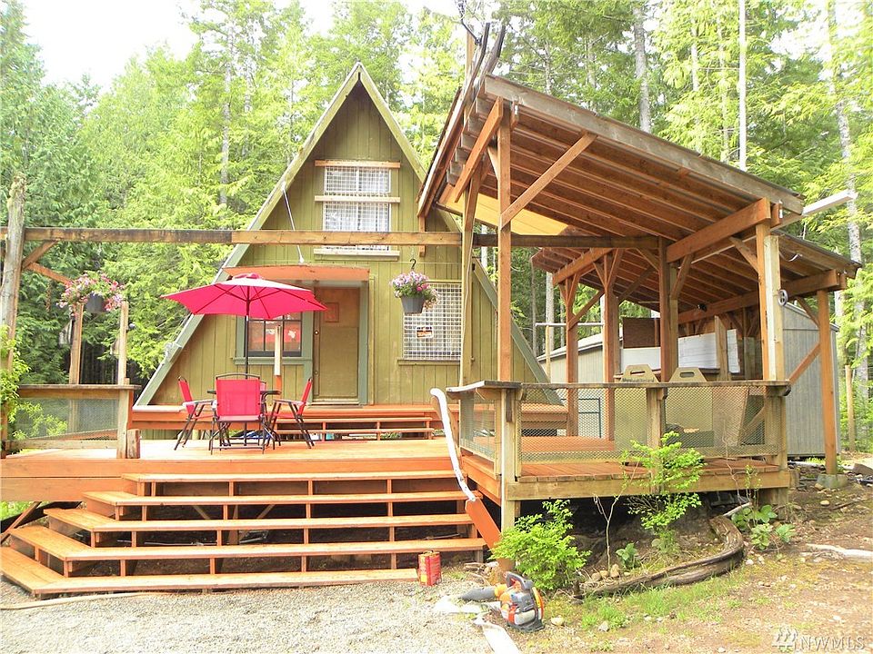 Your Cabin with large deck.