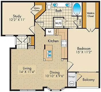 Floor plan D1