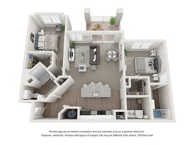 Floor plan B3