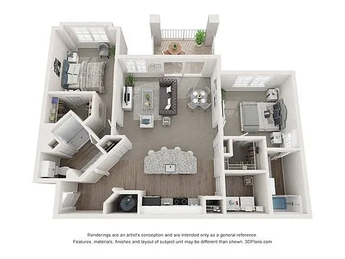 Floor plan B3