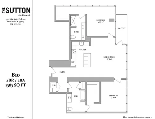 Floor plan B10