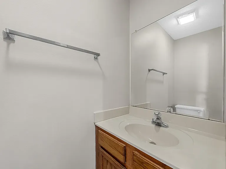 Main floor half bath