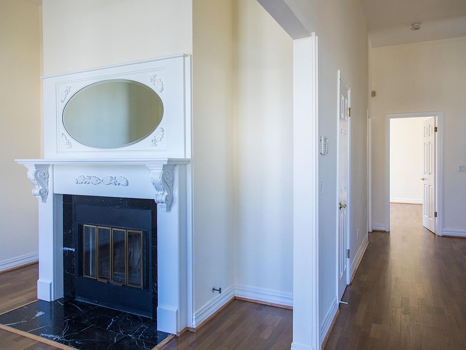 Living room and hallway