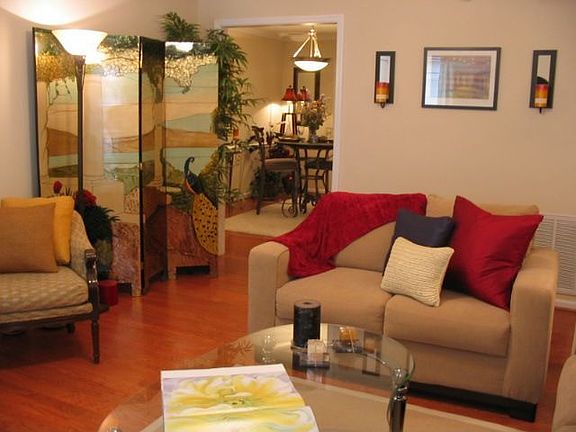 Living room to dining room