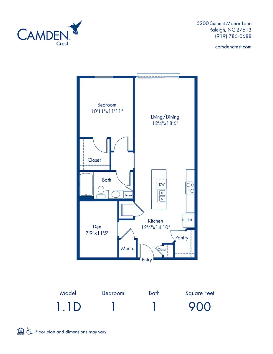 Floor plan 11D