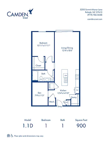 Floor plan 11D