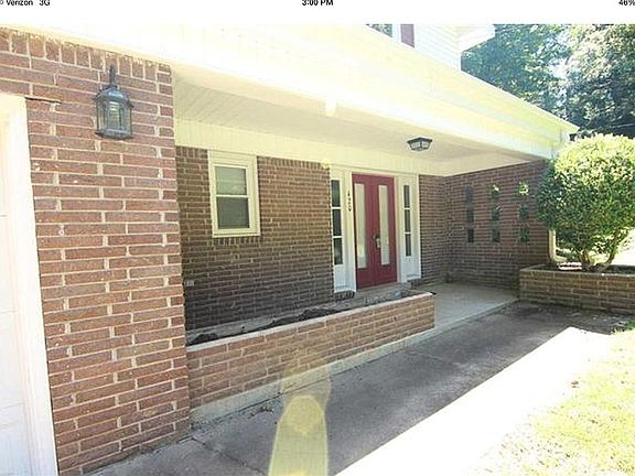 front porch with flower box