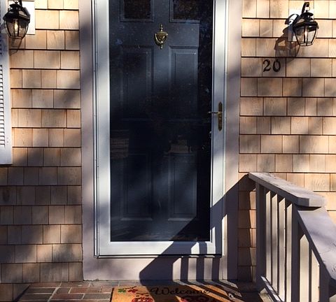 Front door full glass storm 