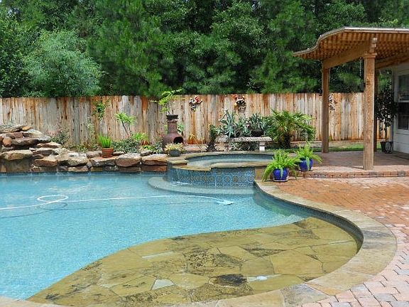 Flagstone Tanning Area