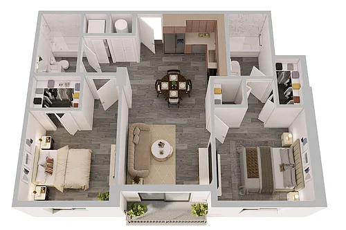 Floor plan B3