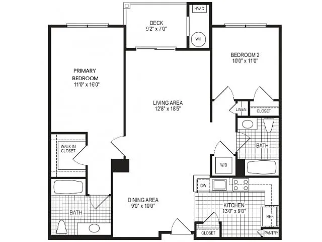 Floor plan The Guilford