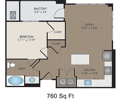 Floor plan Chroma I, II & III