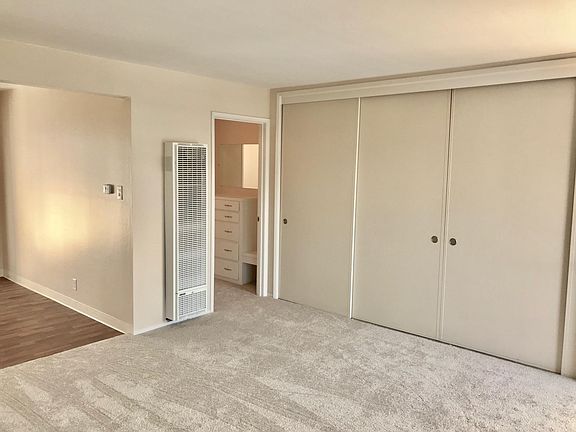 There is plenty of built in closet space in the living room and hall.