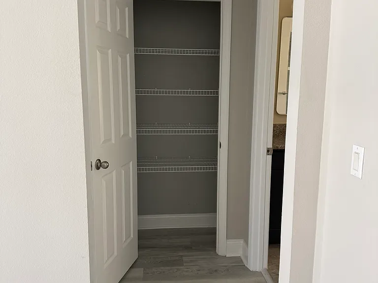 Linen Closet (In between master bath and master closet on lower level)