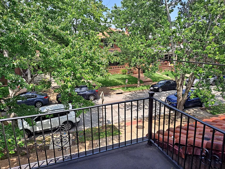 Balcony view.