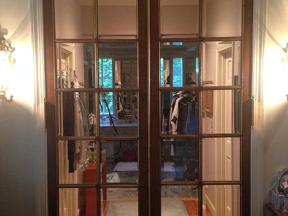 Tall french doors, master rm