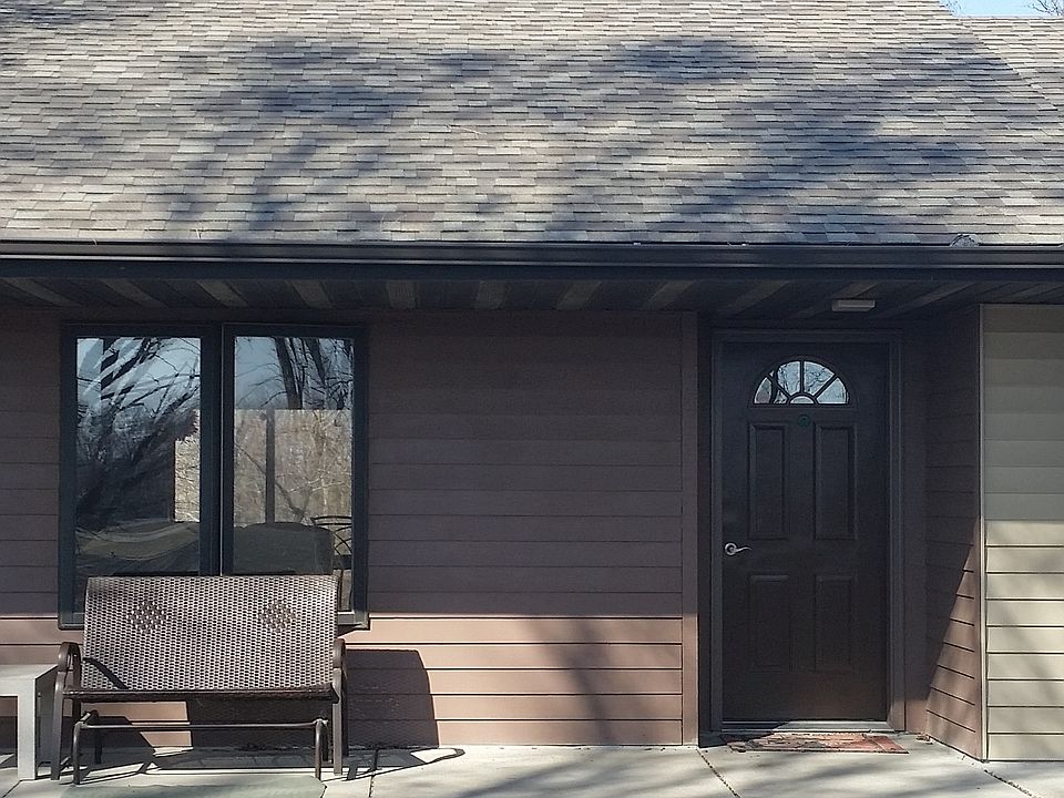 Front entrance faces south