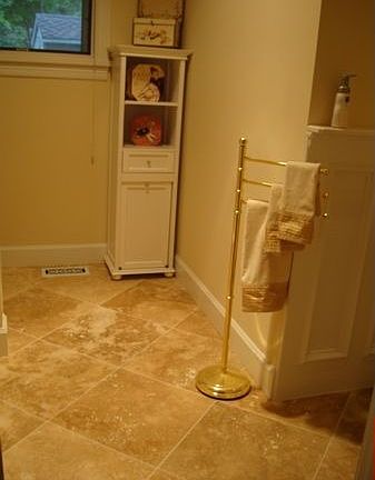 New Travertine Floors
