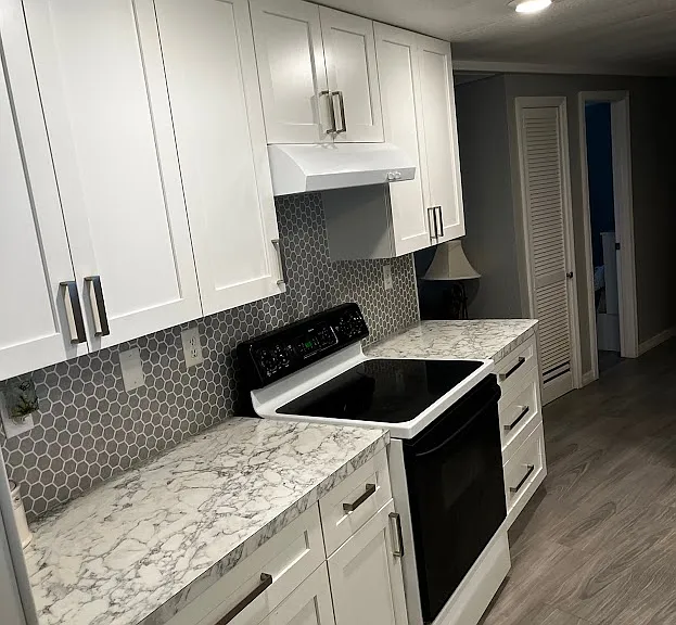 Kitchen updated recently