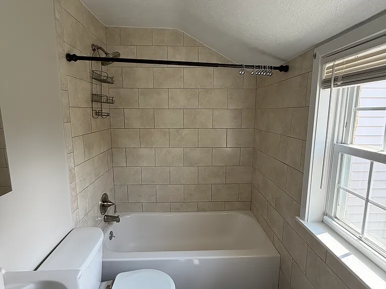 Upstairs hall bathroom