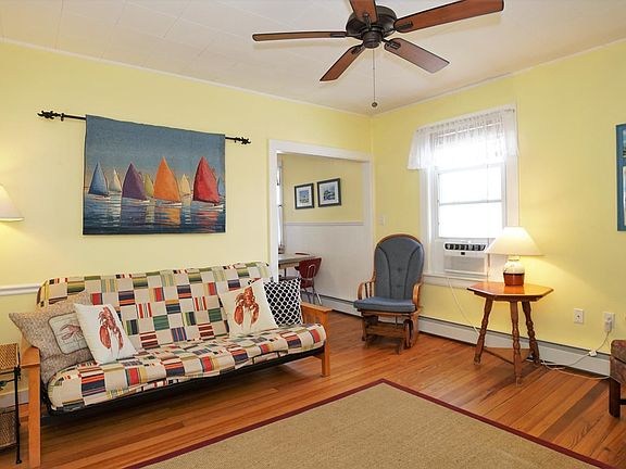 Living room with futon couch