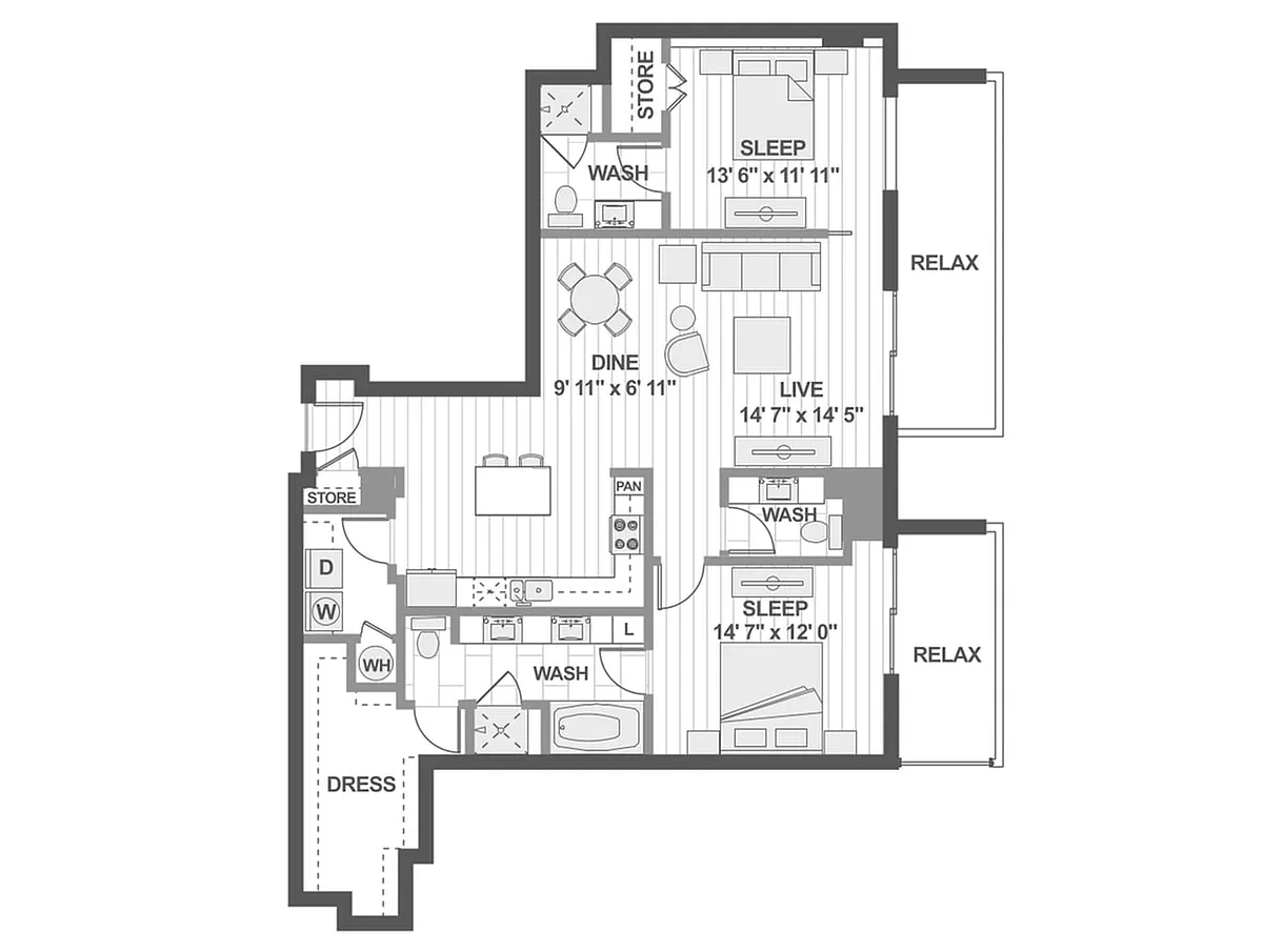 Floor plan B5
