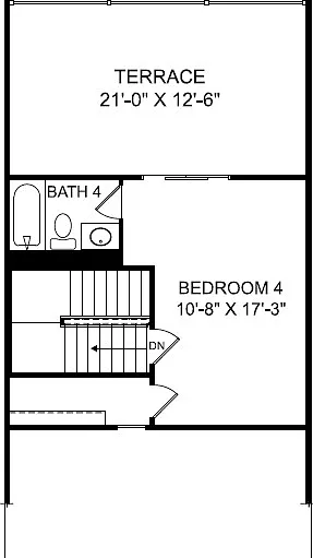 Fourth Floor floor plan