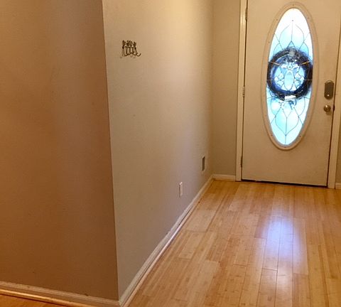 Foyer-Bamboo Floors!