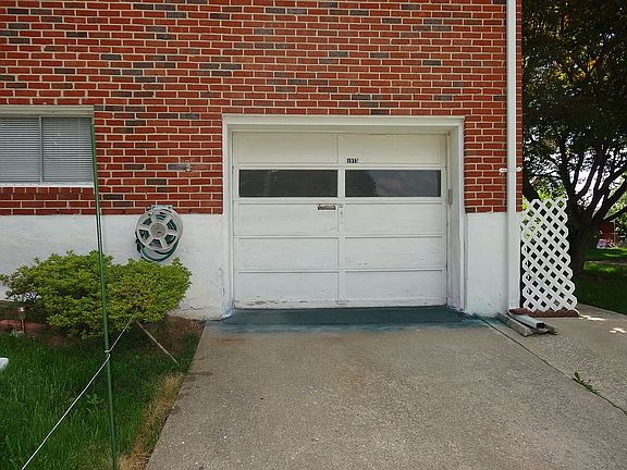 Garage, from driveway