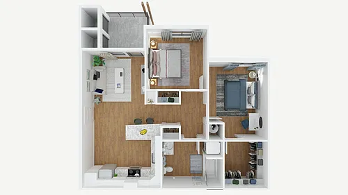 Floor plan 2 Bedroom
