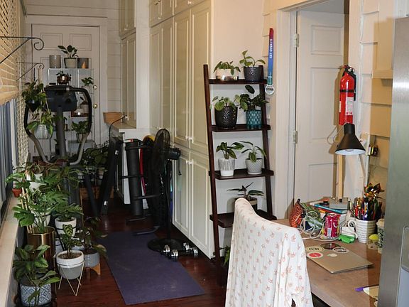Portion of this entry sunroom when it was furnished by a tenant