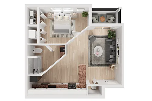 Floor plan A1