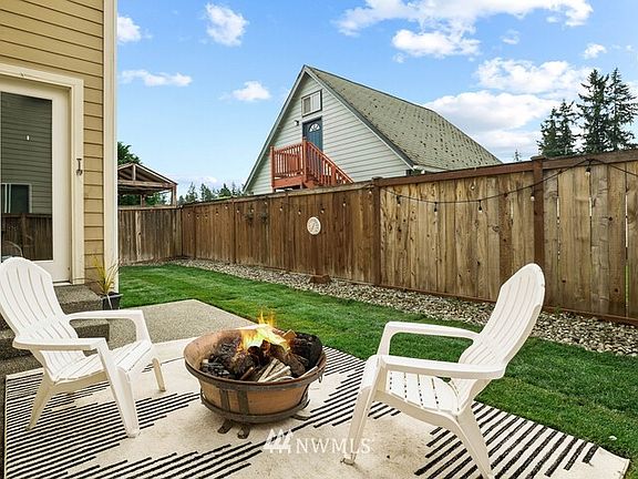 Desirable back patio