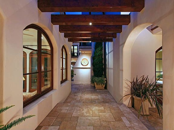 Entry Foyer & First Courtyard