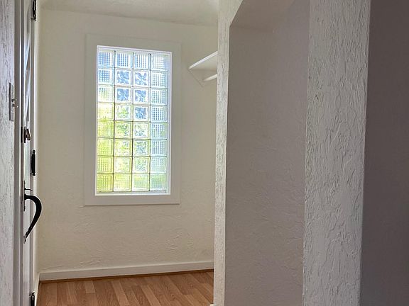 Front hall and coat closet