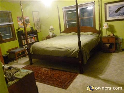 15x15' Master Bedroom; plenty of room for king size be