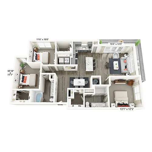 Floor plan Warren