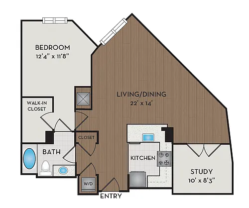 Floor plan A14D