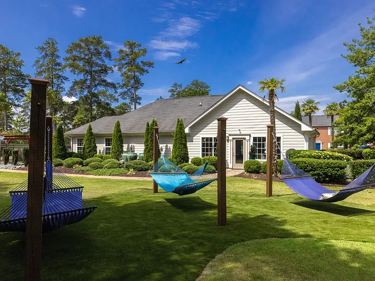 Relax and unwind in our hammock garden - a perfect escape to soak in the fresh air and embrace tranquility.