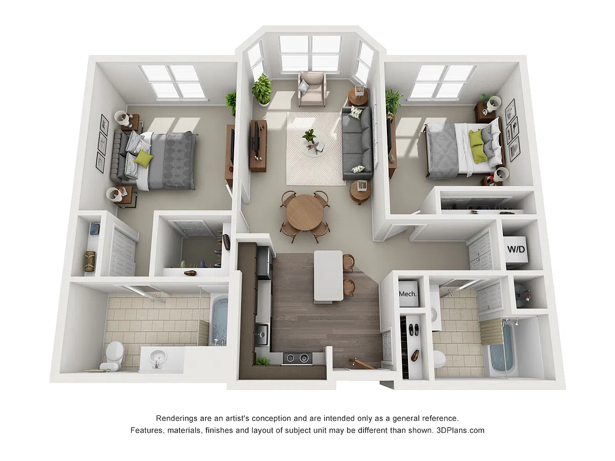 Floor plan Pierce
