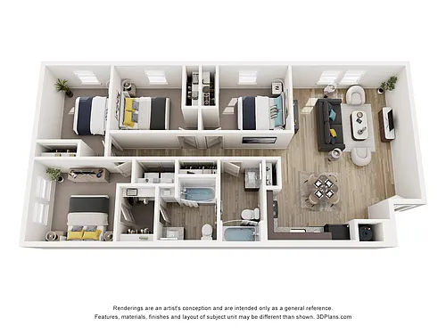 Floor plan D2