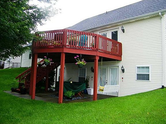 Deck. Deck and Patio